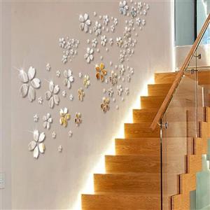 اینه دکوراتیو پدیده پلاس مدل گل طرح قلب