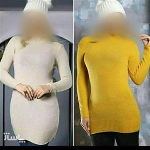گپ و بافت آستین بلند تن خور اندامی زیبا فری سایز در رنگ های مختلف