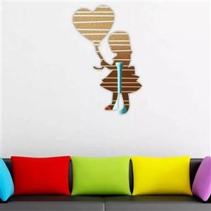 اینه دکوراتیو پدیده پلاس مدل دخترک تنها