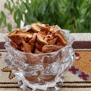 برگه سیب ترش خانگی و طبیعی (500  گرمی)