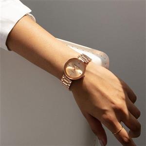 Anne Klein Women's Genuine Diamond Dial Bracelet Watch