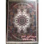 فرش کاشان طرح 700 شانه اتوسا کرم