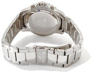 ساعت مچی مردانه کرنوگراف اینویکتا مدل ۶۶۲۱ با بدنه استیل Invicta Men's 6621 II Collection Chronograph Stainless Steel Silver/Blue Dial Watch