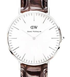 Daniel Wellington Men's 0211DW York Analog Display Quartz Brown Watch 