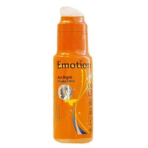 ژل نارنجی اموشن مدل Hot Night شب گرم 75 میلی لیتر Emotion Orange Gel ml 