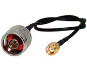 کابل پیگتیل Pigtail Cable Ntype-N to SMA Reverse