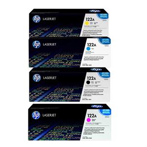 کیت کارتریج تونر لیزری رنگی 122A جوهرپرینتر اچ پی (طرح)