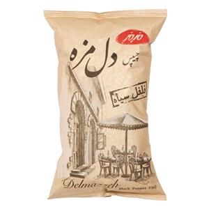 چیپس سنتی دل مزه فلفل سیاه مزمز 90 گرمی Mazmaz Chips with Black Pepper - 90 gr