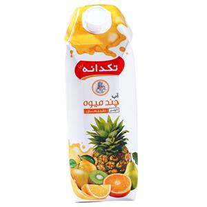 آبمیوه چند میوه تکدانه 1 لیتری