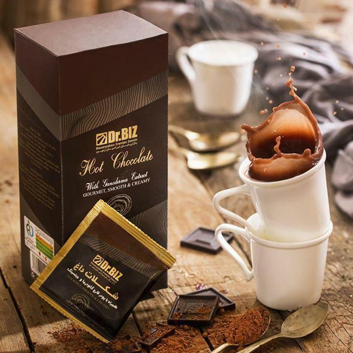 قهوه گانودرما با طعم هات چاکلت دکتر بیز  20 عددی