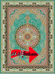 فرش ساوین الیسا سبز