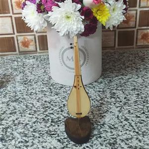 سه تار مینیاتوری دکوری چوبی