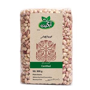 لوبیا چیتی ارگانیک ابگینه 900 گرمی Abgineh Pinto beans 900gr 