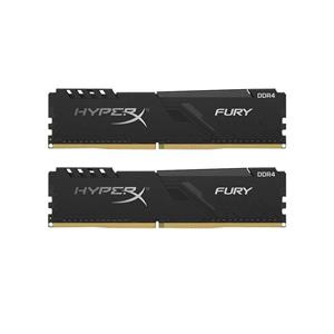 رم کینگستون هایپر ایکس فیوری با فرکانس 3200 مگاهرتز و حافظه 16 گیگابایت KingSton HyperX FURY DDR4 16GB 3200MHz CL16 Dual Channel Desktop RAM