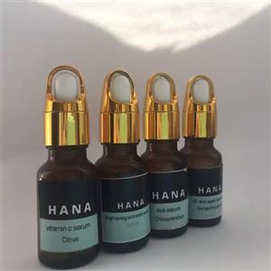 سرم های تخصصی حنا شامل سرم دور چشم. سرم ویتامین سی .سرم ضد لک .و سرم ضد چروک