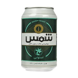 نوشیدنی مالت بدون الکل استوایی شمس مقدار 330 میلی لیتر Shams Tropical Non Alcoholic Carbonated Malt 330ml