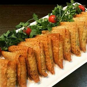 سمبوسه خانگی تازه و با کیفیت یک کیلویی