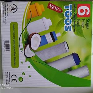 فیلتر کامل تصفیه آب 6 مرحله همراه با ممبران  هدیه زعفران