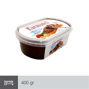 کرم کاکائو فندقی فرمند وزن 400 گرم