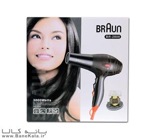 سشوار براون مدل BR-2800 Braun BR-2800 Hair Dryer‎