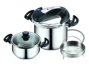 زودپز دلمونتی مدل DL1020 DeLmonti DL1020 Steel Pressure Cooker‎