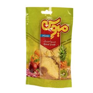 میوه خشک اناناس میوس وزن 50 گرم Mives Pineapple Dried Fruit 50gr 