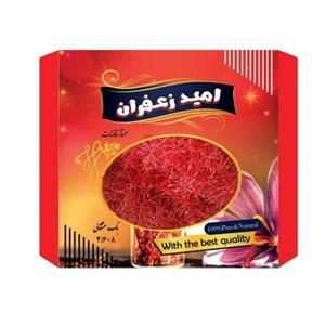 زعفران نگین اصل قائنات  امید زعفران 4.6 گرم