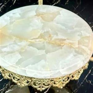 سنگ میز گرد قطر30 سانتیمتر پس کرایه