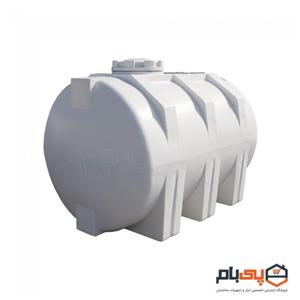 مخزن پلاستیکی 3000 لیتری افقی سه لایه طبرستان