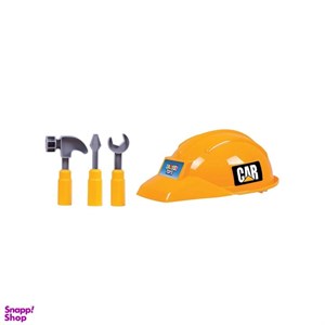 ست اسباب بازی کلاه ایمنی و ابزار زرین تویز کد 06