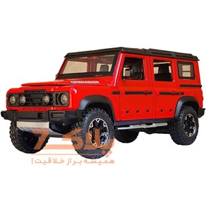 ماکت ماشین ناب سل مدل فلزی درب بازشو LAND ROVER PAJAN طرح دودزا