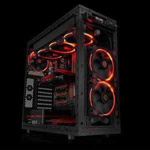 فن کیس ترمالتیک مدل رینگ 14 ال ای دی قرمز Thermaltake Riing 14 LED Red 140mm Case Fan