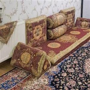 سرویس پشتی شاه نشین ترمه مدل افشاری