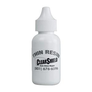 چسب ترمیم کننده شیشه خودرو مدل thin-resin حجم 15 میلی لیتر
