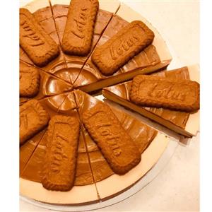 چیز کیک لوتوس اسلایسی