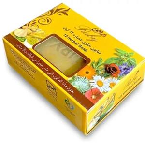 صابون 12 گیاه روبی