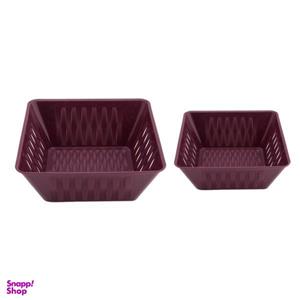 سبد بامبو لیمون کد ML101-4 - بسته 2 عددی