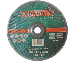 صفحه سنگ بر مولیتال 230x3 میلی متر-مجموعه ( 5 عددی )