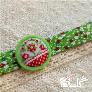 پیکسل یا گلسینه گلدوزی دستدوز سبُک و قابل شستشو با طراحی خاص گُل سا طرح شادی