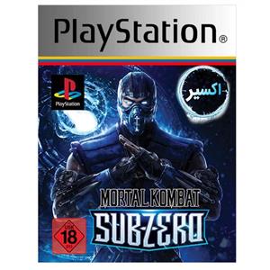 بازی پلی استیشن 1mortal kombat subzero