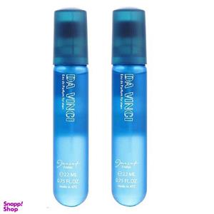 عطر جیبی مردانه ژک ساف (Jacsaf) مدل داوینچی حجم 22 میلی‌لیتر بسته 2 عددی