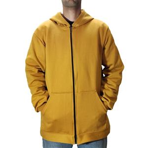 سویشرت خردلی ساده بیسیک