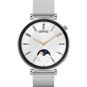 ساعت هوشمند Riversong مدل Glow SW906 با بند Silver SUS Milanais - نقره ای