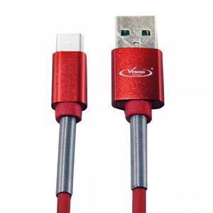 کابل تبدیل USB به microUSB  ونوس مدل PV-K982 طول 1 متر