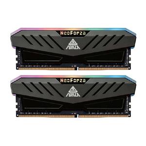 رم دسکتاپ DDR4 دو کاناله 3600 مگاهرتز CL18 نئو فورزا مدل MARS RGB ظرفیت 16 گیگابایت
