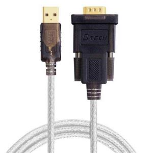 کابل تبدیل USB به RS232 دیتک مدل DT-5002A طول 1.8 متر 