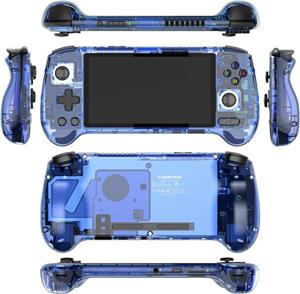 کنسول دستی Anbernic مدل RG556 رنگ آبی شفاف