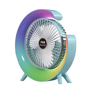 پنکه رومیزی شارژی colorful desktop fan