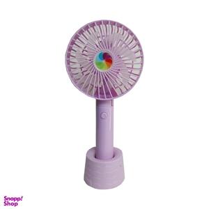 پنکه مسافرتی شارژِی mini fan | مدل BH-16 | پایه دار