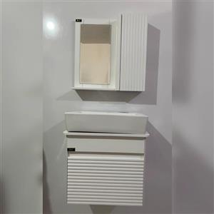 روشویی کابینتی سفید مات تونی پلاس ابعاد 46 در 30 بدون آینه و باکس پس کرایه